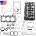 DURAFORCE D1005 Complete Cylinder Head and Full Gasket Set 16027-03043 For Kubota Engine