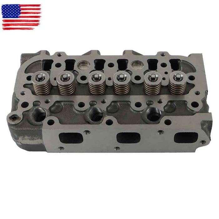 DURAFORCE Full Cylinder Head assy With Vavel Full Gasket Kit For Kubota D782 Metal Engine