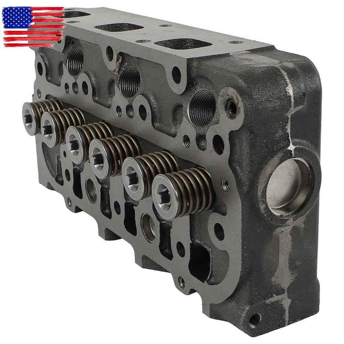 DURAFORCE Full Cylinder Head assy With Vavel Full Gasket Kit For Kubota D782 Metal Engine