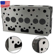 DURAFORCE Full Cylinder Head assy With Vavel Full Gasket Kit For Kubota D782 Metal Engine