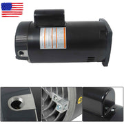 DURAFORCE 3450 RPM Square Flange Pool Pump Motor B2843 2 HP 60 HZ 56Y Frame 208-230 V