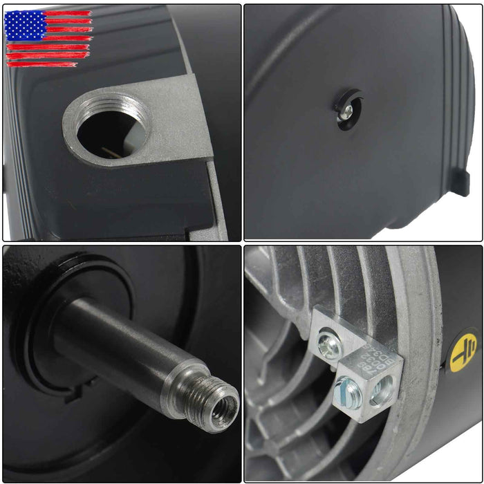 DURAFORCE 3450 RPM Square Flange Pool Pump Motor B2843 2 HP 60 HZ 56Y Frame 208-230 V