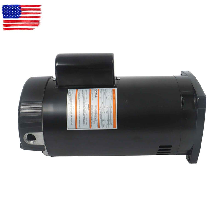 DURAFORCE 3450 RPM Square Flange Pool Pump Motor B2843 2 HP 60 HZ 56Y Frame 208-230 V