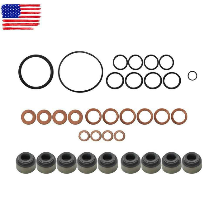 DURAFORCE Complete Cylinder Head & Gasket For Holland Skid Steer L555 L553 Kubota V1902