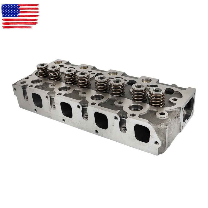 DURAFORCE Complete Cylinder Head & Gasket For Holland Skid Steer L555 L553 Kubota V1902