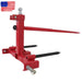 DURAFORCE 3 Point 49" Hay Bale Spear Trailer Hitch Receiver Cat 1 Tractor Lift Capacity