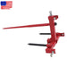 DURAFORCE 3 Point 49" Hay Bale Spear Trailer Hitch Receiver Cat 1 Tractor Lift Capacity