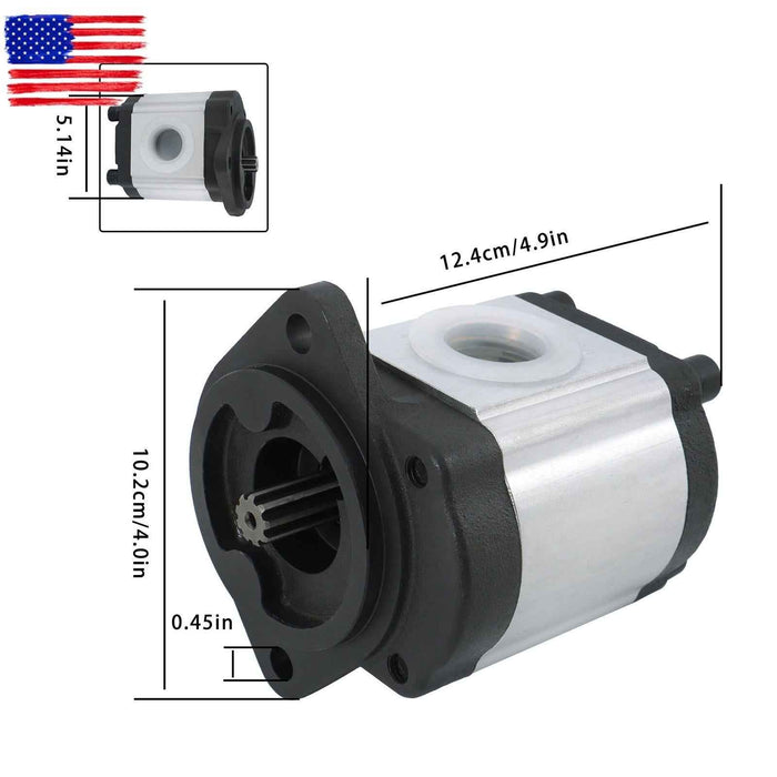 DURAFORCE Hydraulic Pump For Bobcat 653 7753 751 753 763 773 6650678 6667723 6669385