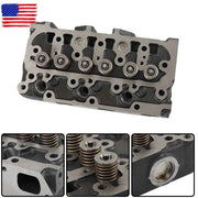 DURAFORCE 16873-03042, 17575-03043 For Kubota D722 Engine Complete Cylinder Head Assembly