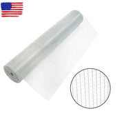 DURAFORCE 23 Gauge Hardware Cloth 1/4in Galvanized Welded Mesh Wire Metal 48in x100ft