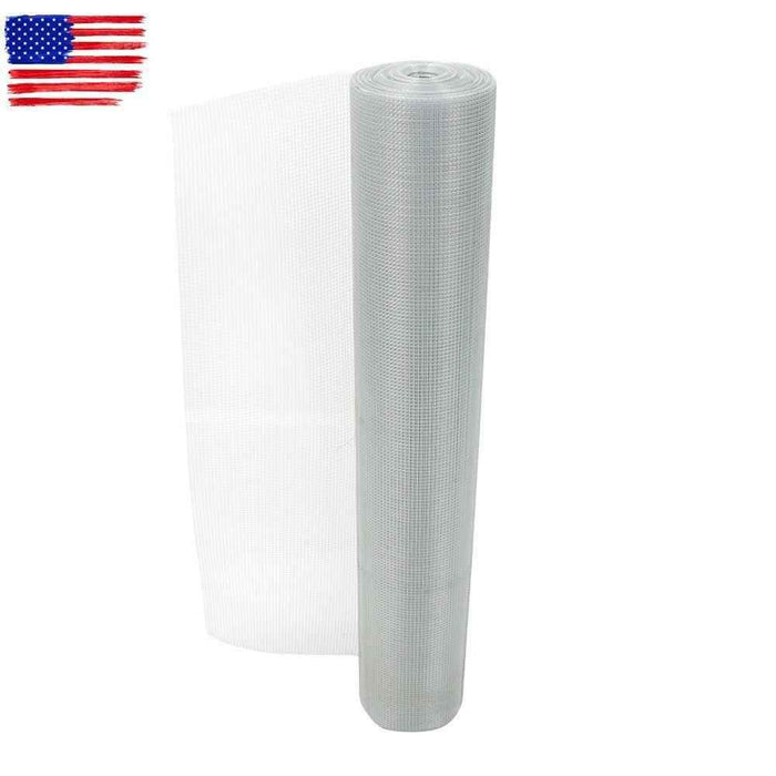 DURAFORCE 23 Gauge Hardware Cloth 1/4in Galvanized Welded Mesh Wire Metal 48in x100ft