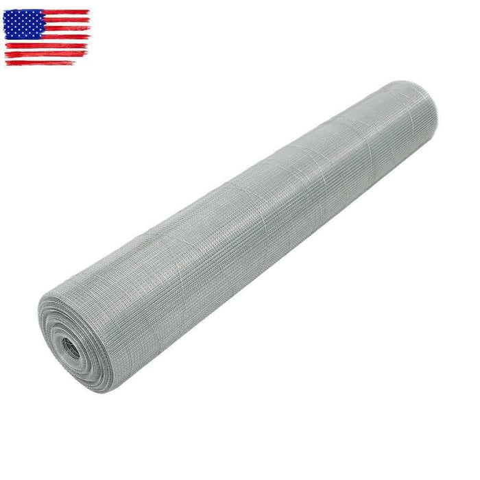 DURAFORCE 23 Gauge Hardware Cloth 1/4in Galvanized Welded Mesh Wire Metal 48in x100ft