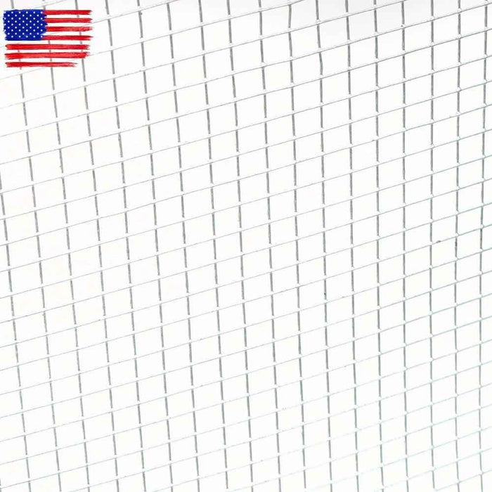 DURAFORCE 23 Gauge Hardware Cloth 1/4in Galvanized Welded Mesh Wire Metal 48in x100ft
