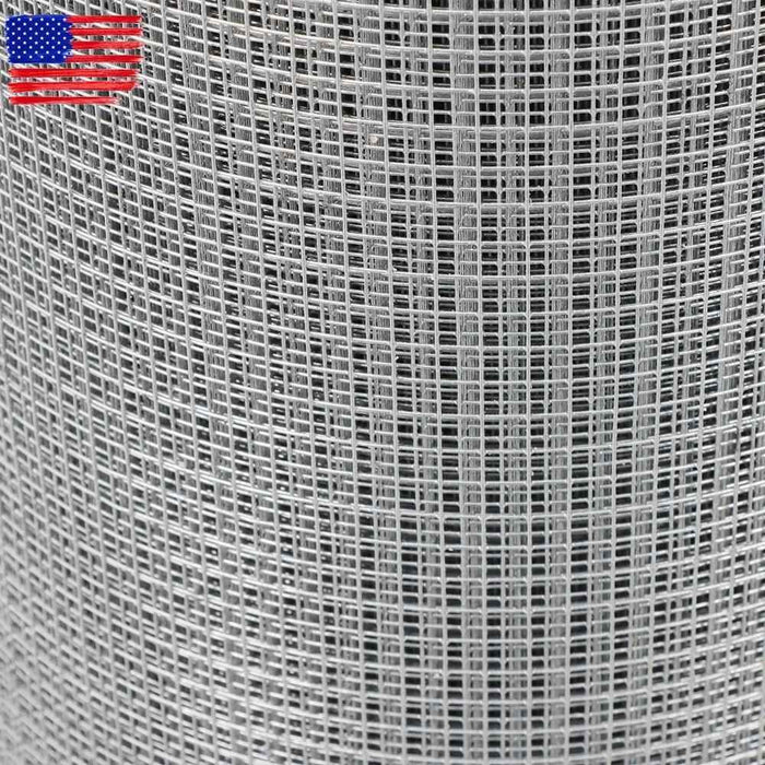 DURAFORCE 23 Gauge Hardware Cloth 1/4in Galvanized Welded Mesh Wire Metal 48in x100ft