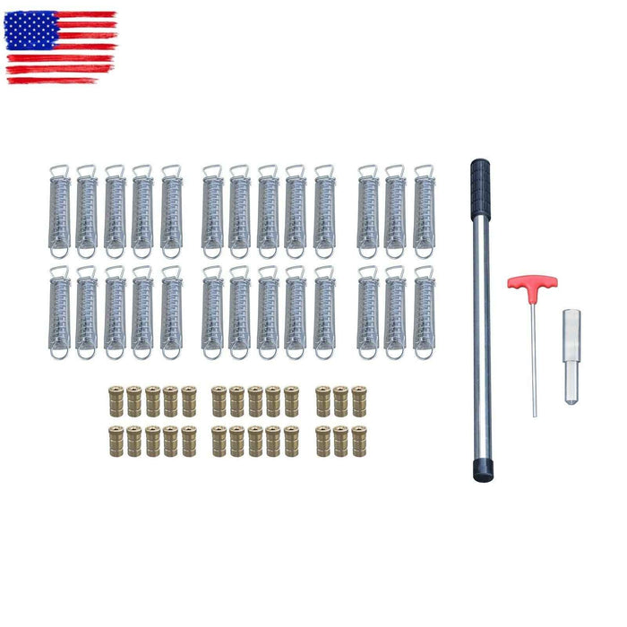 DURAFORCE 20×38 FT Heavy Duty Safety Cover, Winter Rectangle Above Inground Swimming Pool