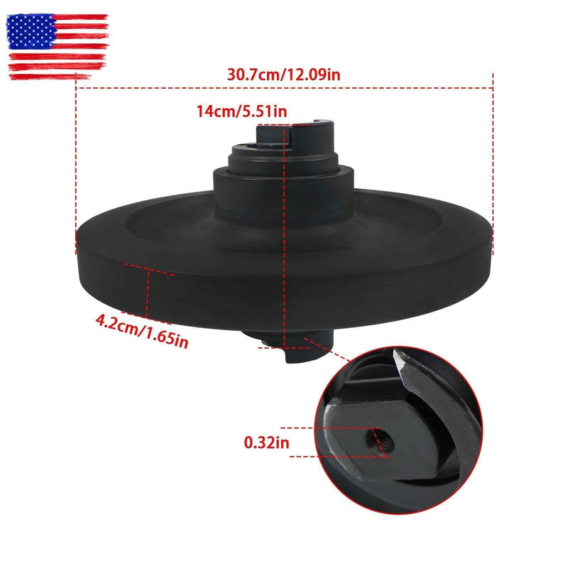 DURAFORCE Front Track Idler For New Holland LT185B LT190B 87447229 For Case TR270 87535298