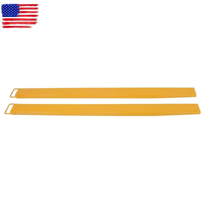 DURAFORCE 4600 LBS Max Pallet Fork Extension Heavy Duty Steel Pallet Extensions 4.5" Width