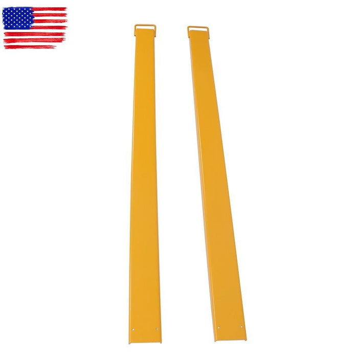 DURAFORCE 4600 LBS Max Pallet Fork Extension Heavy Duty Steel Pallet Extensions 4.5" Width
