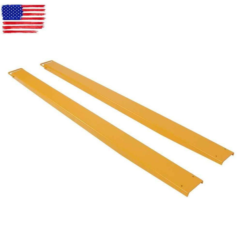 DURAFORCE 4600 LBS Max Pallet Fork Extension Heavy Duty Steel Pallet Extensions 4.5" Width