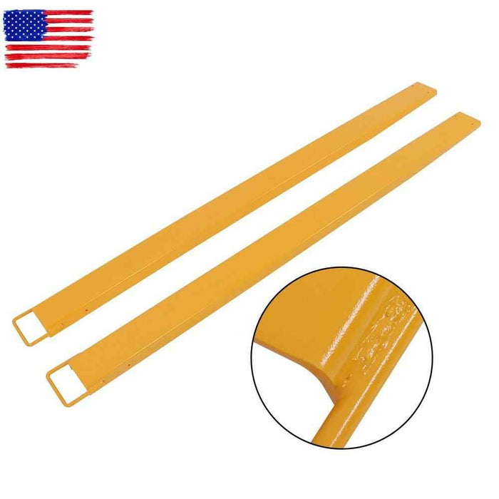 DURAFORCE 4600 LBS Max Pallet Fork Extension Heavy Duty Steel Pallet Extensions 4.5" Width