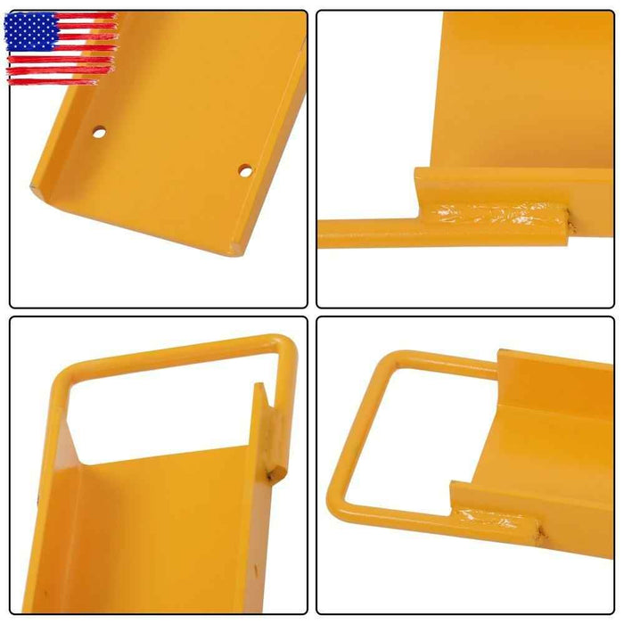 DURAFORCE 4600 LBS Max Pallet Fork Extension Heavy Duty Steel Pallet Extensions 4.5" Width