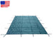 DURAFORCE Inground Swimming Pool 18×34ft Rectangle Safety Pool Cover Green Mesh For 16×32