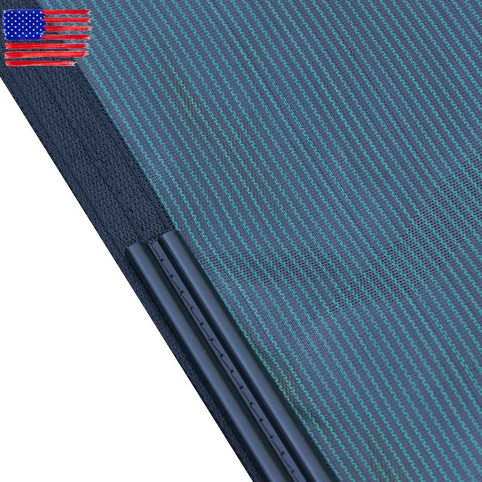 DURAFORCE Inground Swimming Pool 18×34ft Rectangle Safety Pool Cover Green Mesh For 16×32