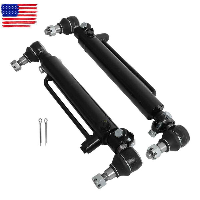 DURAFORCE 2× Power Steering Cylinder D128454 234447A1 For Case 480C 480D 480F 580C 580D