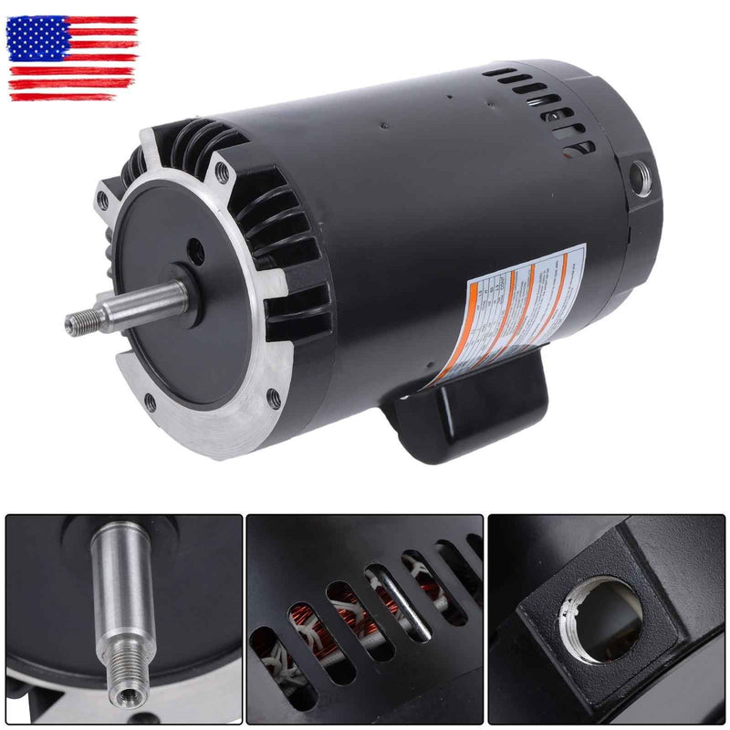 DURAFORCE B129 Swimming Pool Water Pump Motor 1.5HP 3450 RPM 56J Frame 230/115V Spa Pump