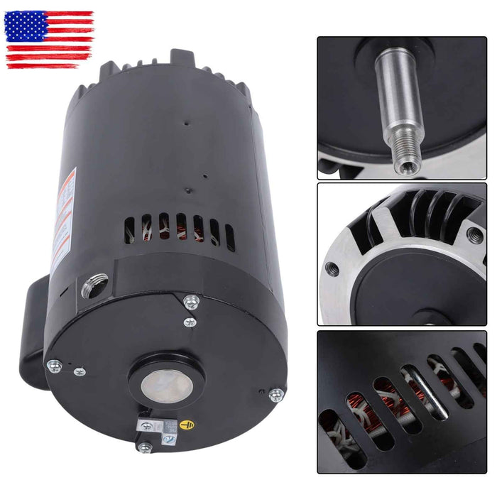 DURAFORCE B129 Swimming Pool Water Pump Motor 1.5HP 3450 RPM 56J Frame 230/115V Spa Pump