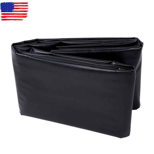 DURAFORCE 25 x 30 FT Waterproof Black HDPE Reinforced Flexible Pond Liner For Waterfall