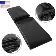 DURAFORCE 25 x 30 FT Waterproof Black HDPE Reinforced Flexible Pond Liner For Waterfall