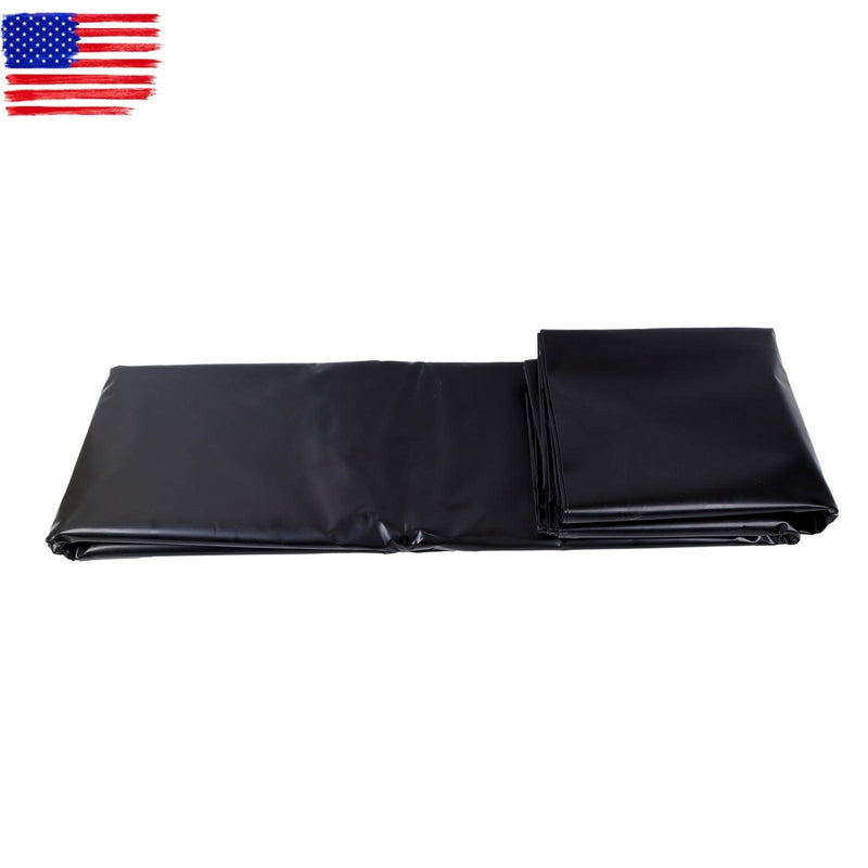DURAFORCE 25 x 30 FT Waterproof Black HDPE Reinforced Flexible Pond Liner For Waterfall