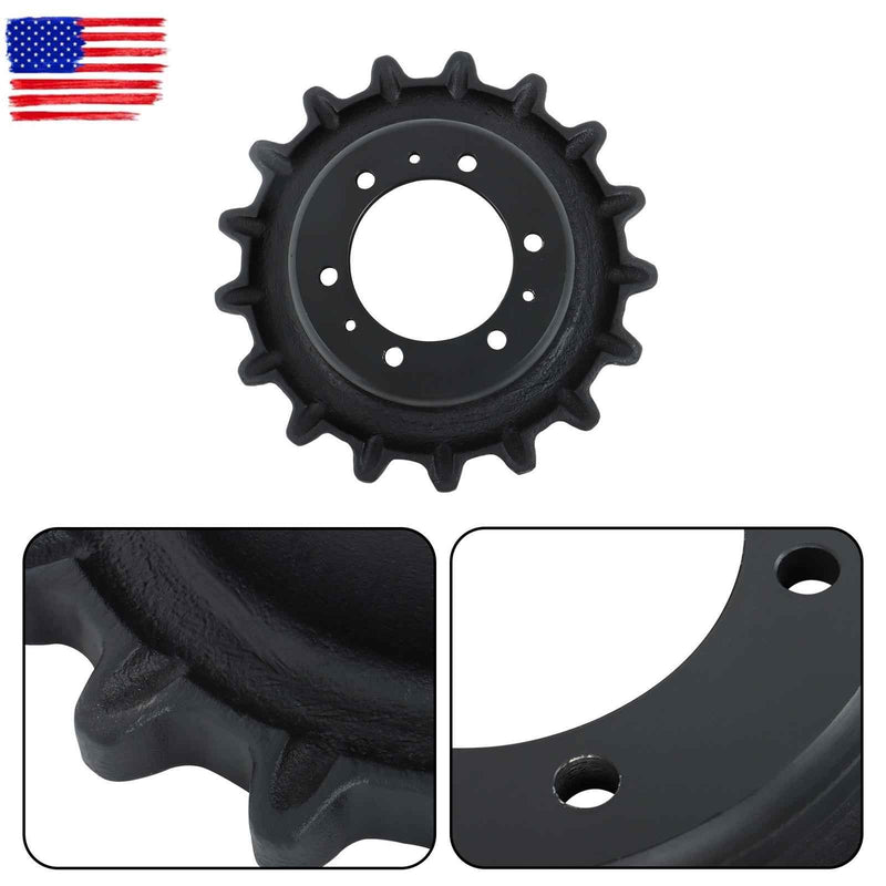 DURAFORCE Drive Sprocket 6 Hole Single Speed For Bobcat T200 T300 T630 7165109 7107787