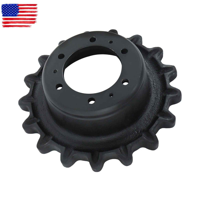 DURAFORCE Drive Sprocket 6 Hole Single Speed For Bobcat T200 T300 T630 7165109 7107787