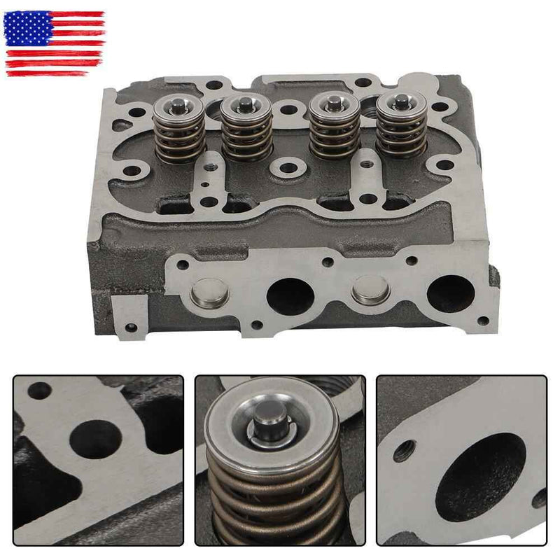 DURAFORCE For Kubota Engine Complete Cylinder Head Assy & Full Gasket Set Z751 Z750