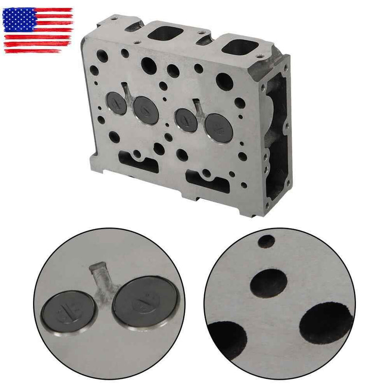 DURAFORCE For Kubota Engine Complete Cylinder Head Assy & Full Gasket Set Z751 Z750