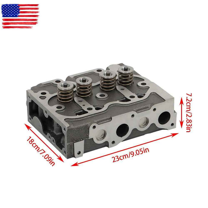 DURAFORCE For Kubota Engine Complete Cylinder Head Assy & Full Gasket Set Z751 Z750