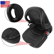 DURAFORCE For Toyota Black Forklift Seat With Seatbelt & Switch Adjustable Backrest w/70°
