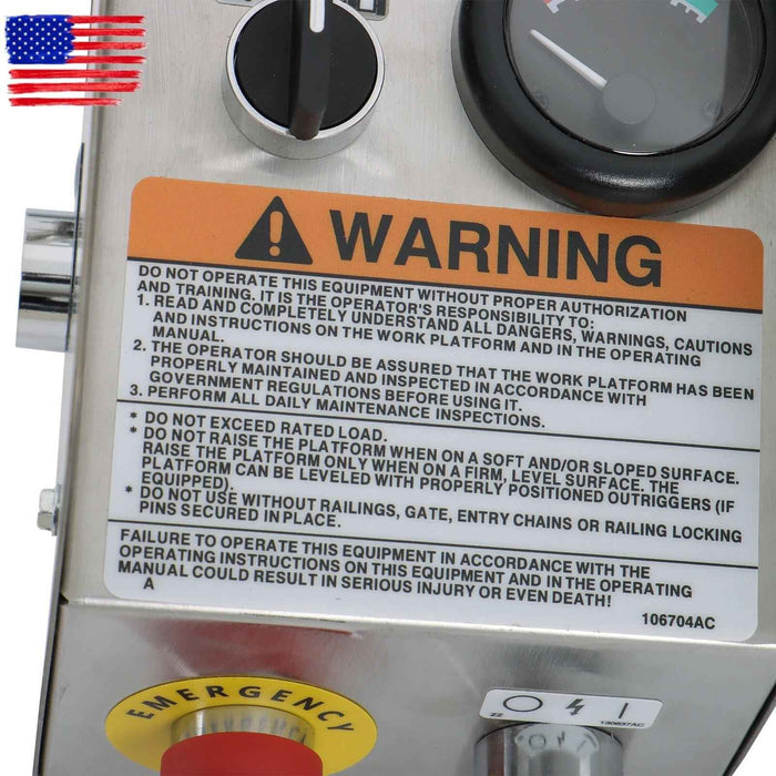 DURAFORCE Control Box 104491 SJ104491 for Skyjack Lift SJIII3015 SJIII3219 SJIII3220 6832E