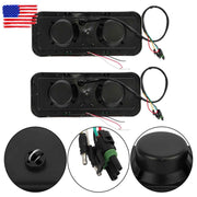 DURAFORCE LED DRL Projector Headlights Lamp For Western Star 4800 For Kenworth W900 81-19