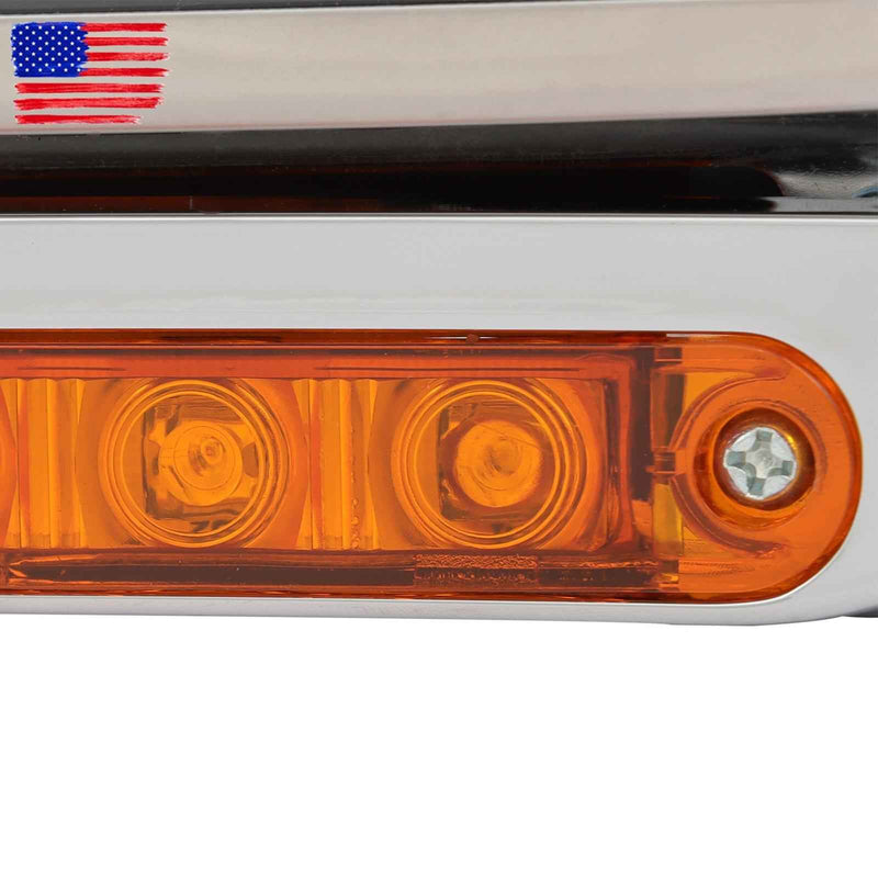 DURAFORCE LED DRL Projector Headlights Lamp For Western Star 4800 For Kenworth W900 81-19