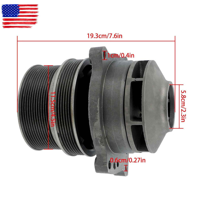 DURAFORCE Truck Engine Water Coolant Pump 3692937 3692580 For Cummins ISX 15L Automotive