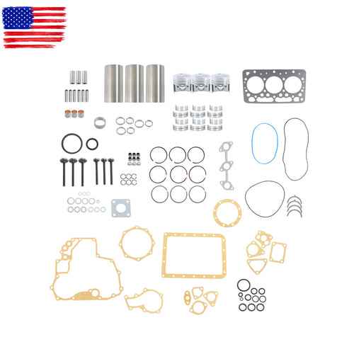 DURAFORCE D662 Overhaul Rebuild Kit For Kubota D662-E D662-EB D662-E2B Engine