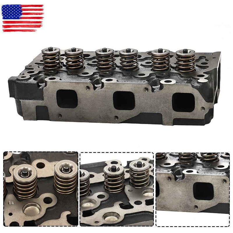 DURAFORCE For Bobcat 238 325 328 Cylinder Head Assembly For Kubota D1703 Engine
