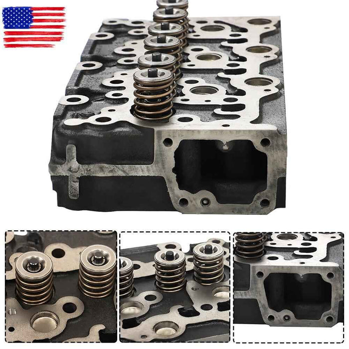 DURAFORCE For Bobcat 238 325 328 Cylinder Head Assembly For Kubota D1703 Engine