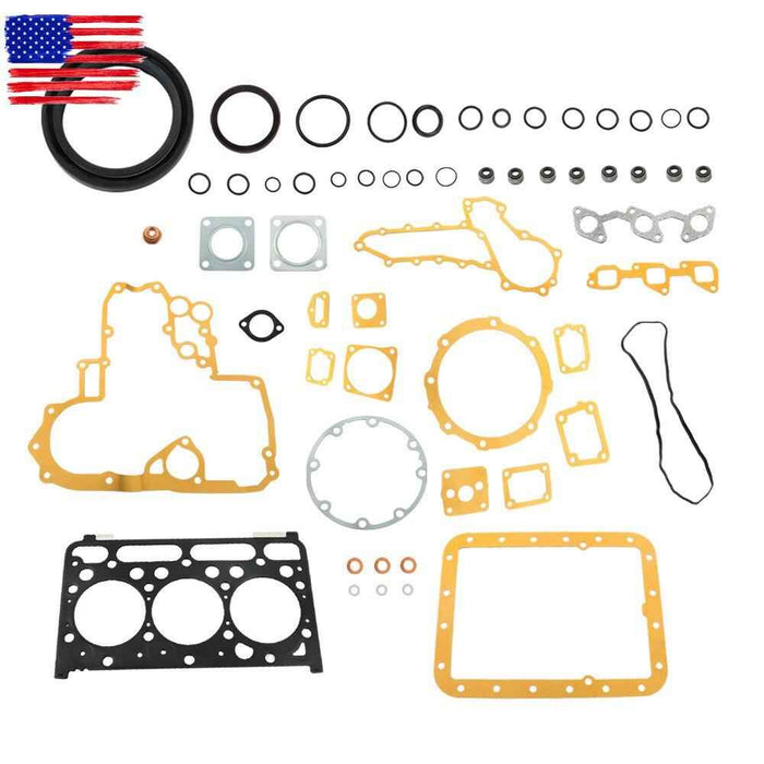 DURAFORCE For Bobcat 238 325 328 Cylinder Head Assembly For Kubota D1703 Engine