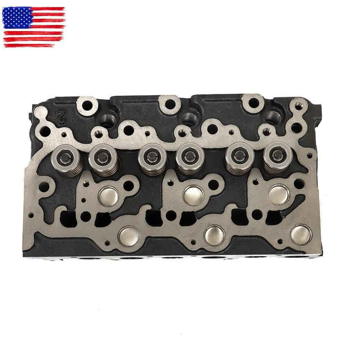 DURAFORCE For Bobcat 238 325 328 Cylinder Head Assembly For Kubota D1703 Engine