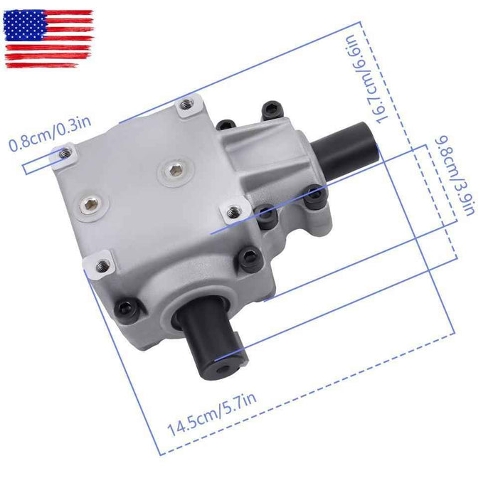DURAFORCE Fit For Scag Turf Tiger Mower Deck Gear Box Assembly Replaces 482486 481516