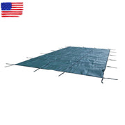 DURAFORCE Pool Safety Cover for Inground Pools 14x26 Ft Rectangle, Winter In Ground Pool